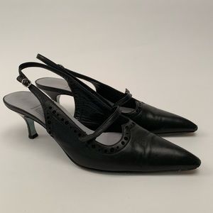 Cynthia Rowley kitten heel pump pointy toe